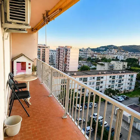T3 Lumineux Avec Balcon Et Parking Proche Plages Et Du Centre-ville Apartamento Ajaccio (Corsica)